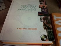 Production/Operations Management: With Standard Cd-Rom Package (Irwin/Mcgraw-Hill Series Operations and Decision Sciences)