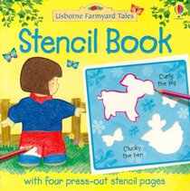 Stencil Book (Usborne Farmyard Tales)