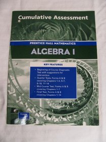 Algebra 1 - Cumulative Assessment (Prentice Hall Mathematics - Algebra I)