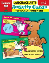 Activity Cards for Early Finishers: Language Arts (Gr. 1)