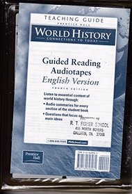 Guided Reading Audiotapes (English Version) (World History Connections Today)