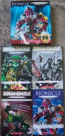 Bionicle Legends Books 4-7 (Legacy of Evil, Inferno, City of the Lost, Prisoners of the Pit)