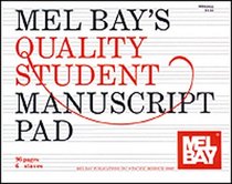Mel Bay's Quality Student Manuscript Pad, 6-Stave