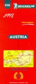 Michelin Map of Austria