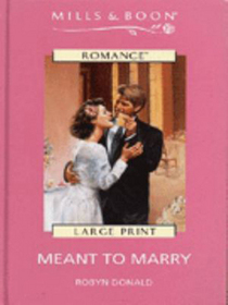 Meant to Marry (Large Print)