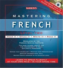 Mastering French Level Two: Audio CD Package (Mastering Series/Level 2 Compact Disc Packages)