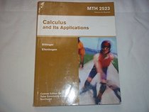 Calculus and Its Applications Tulsa Community College Custom Edition