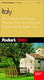 Fodor's Italy 2003