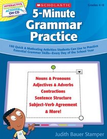 Interactive Whiteboard Activities on CD: 5-Minute Grammar Practice: 180 Quick & Motivating Activities Students Can Use to Practice Essential Grammar Skills-Every Day of the School Year