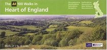 The AA 100 Walks in Heart of England: Walks of 2 to 10 Miles