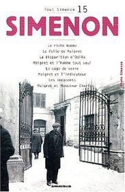 Tout Simenon centenaire, tome 15