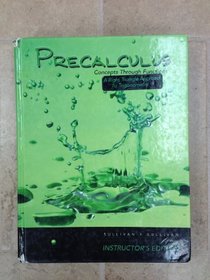 Precalculus Concepts Through Functions A Right Angle Approach to Trigonometry Instructor's Edition