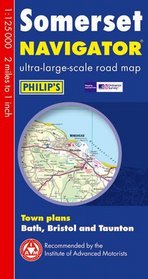 Philip's Somerset Navigator Road Map