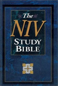 NIV Study Bible, Large Print, Indexed