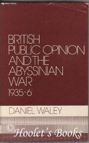 British Public Opinion and the Abyssinian War, 1935-36