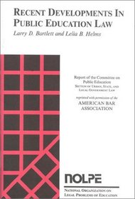 Recent Developments in Public Education Law