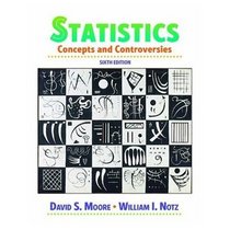 Statistics: Concepts and Controversies & E-STAT Pack Lite