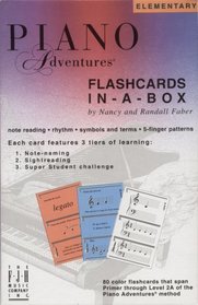 Piano Adventures Flashcards In-A-Box