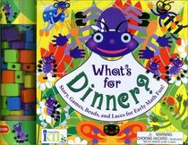 What's for Dinner?: Story, Games, Beads and Laces for Early Math Fun! (Jr. Groovy Tube Book)