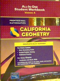 Geometry All-in-One Student Workbook California Edition