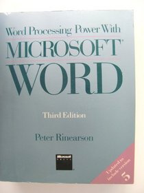 Word Processing Power With Microsoft Word
