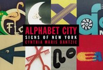 Alphabet City Signs of New York postcard book