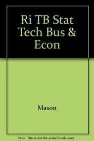 Test Bank: Tb Stat Tech Bus  Econ