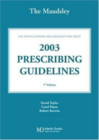 Maudesley Prescribing Guidelines