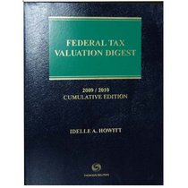 Federal Tax Valuation Digest
