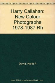 Harry Callahan: New Colour Photographs 1978-1987 Rh