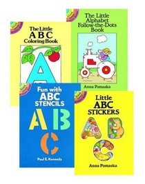 Little ABC Fun Set: Four Complete Books