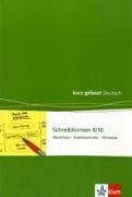 Schreibformen 3/9.-10. Klasse