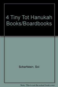4 Tiny Tot Hanukah Books/Boardbooks