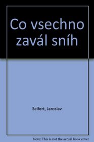 Co vsechno zaval snih (Czech Edition)