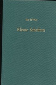 Kleine Schriften (Kleinere Schriften Zur Literatur- Und Geistesgeschichte) (German Edition)