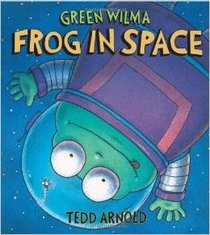 Green Wilma Frog in Space