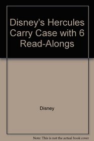 Disney's Hercules Carry Case with 6 Read-Alongs