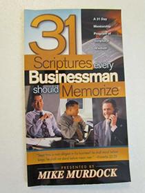 31 Scriptures Every Businessman Should Memorize