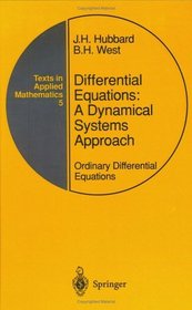 Differential Equations: A Dynamical Systems Approach : Ordinary Differential Equations (Texts in Applied Mathematics)