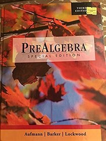 Prealgebra, Custom Publication
