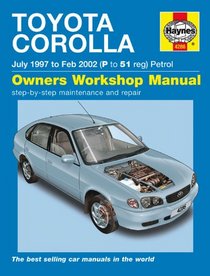 Toyota Corolla Petrol Service and Repair Manual: 1997 to 2002 (Haynes Service and Repair Manuals)