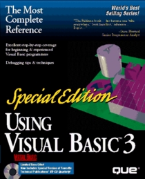 Using Visual Basic 3/Book and Cd (Using ... (Que))