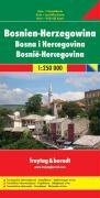 Bosnia-Herzegovina Map (Country Road & Touring)