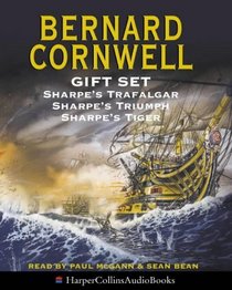 Bernard Cornwell Gift Set: Sharpe's Trafalgar; Sharpe's Triumph; Sharpe's Tiger
