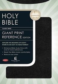 NKJV Holy Bible Personal Size Giant Print Reference