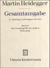 Gesamtausgabe. II. Abteilung: Vorlesungen 1919-1944. Bd. 22. Die Grundbegriffe der antiken Philosophie