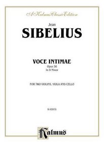 Voces Intimae in D Minor, Op. 56 (Kalmus Edition)