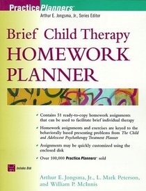 Brief Child Therapy Homework Planner (Practice Planners)