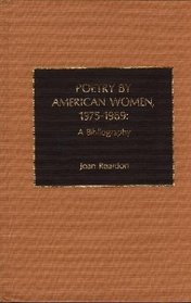 Poetry by American Women 1975-1989: A Bibliography