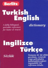 Berlitz Turkish-English Dictionary/Ingilizce-Turkce Sozluk